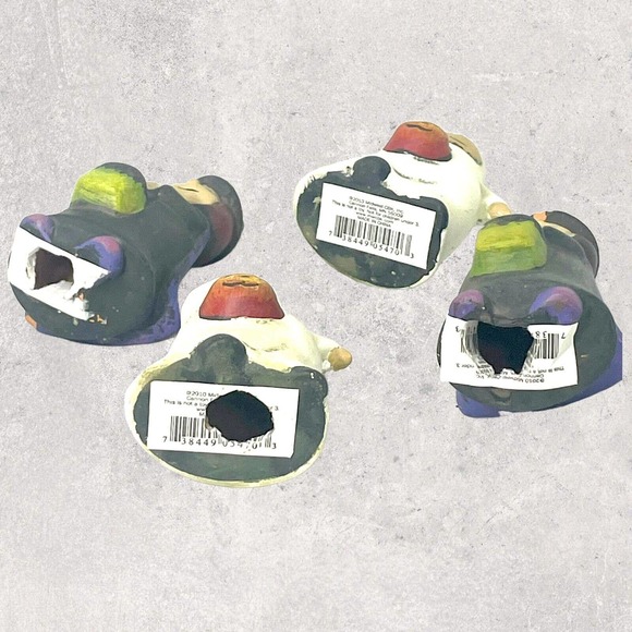 Midwest-CBK NEW Halloween Trick Or Treat Decorations 4 Pack Set Holiday Decor 3” - Picture 10 of 10